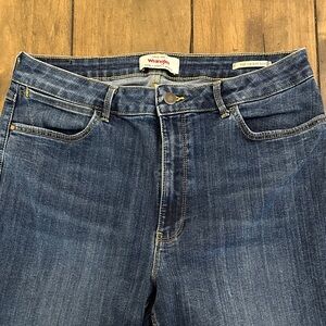 Wrangler Blue Straight Leg Jeans